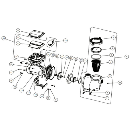 Pentair IntelliFlo Variable Speed Drive Kit | 356879Z 2