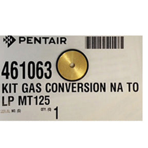 Pentair MasterTemp 125 Natural Gas to Propane Conversion Kit | 461063