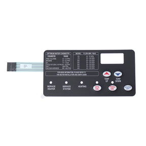 Pentair MasterTemp Heater 5 Button Membrane Keypad | 472610Z
