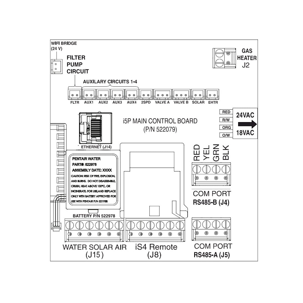 Pentair Perskit IntelliCenter I5P Single | 521909 2