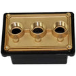 Pentair Junction Box Brass Base w/ Polycarbonate Cover - (3) - 3/4 in. ports | 78310600