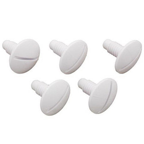 Pentair Legend White Wheel Screws, 5/Pack | EC55