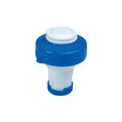 Rainbow Splasher Pool/Spa Floating Chemical Dispenser, Blue and White, Holds Approximately 11oz of 1 Tablets | R171130"