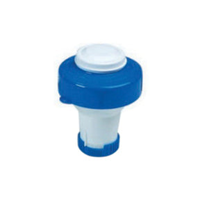 Rainbow Splasher Pool/Spa Floating Chemical Dispenser, Blue and White, Holds Approximately 11oz of 1 Tablets | R171130"