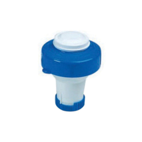 Rainbow Splasher Pool/Spa Floating Chemical Dispenser, Blue and White, Holds Approximately 11oz of 1 Tablets | R171130"