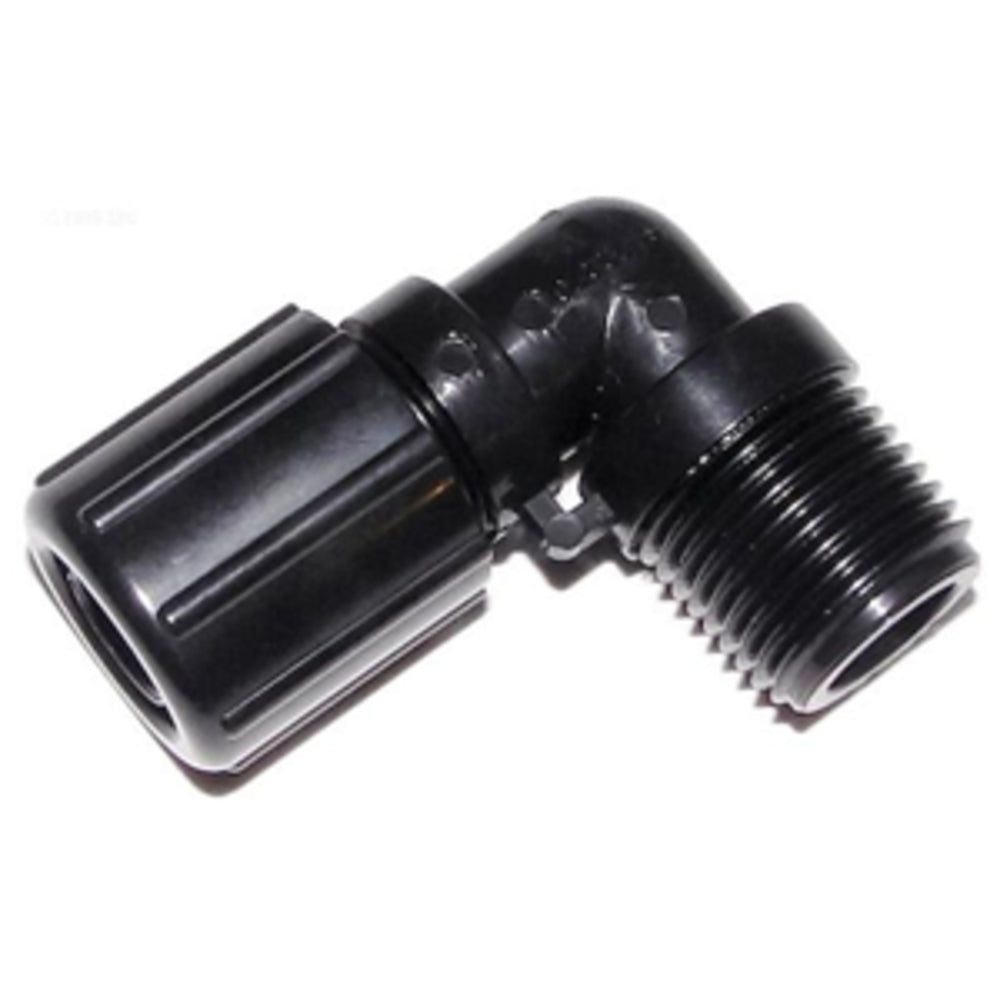 Pentair 1/2 x 90 Deg NPT Tube Fitting w/ Nut | R172272"