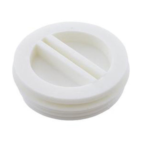 Pentair R22010 White Flat Plastic Plug 1-1/2 | R22010"