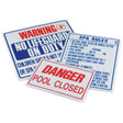 Rainbow Sign Spa Rules 18X24 Two Color | R230300