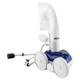 Polaris Vac-Sweep 280 Pressure-Side In-Ground Pool Cleaner, Black Max, 31' Hose, Shaft Drive, Single Chamber Zipper Bag | F5B