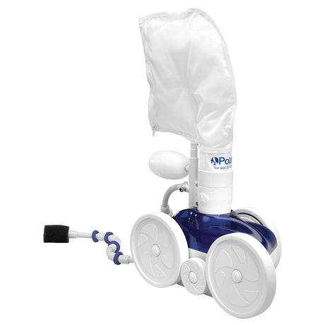 Polaris Vac-Sweep 280 Pressure-Side In-Ground Pool Cleaner, Black Max, 31' Hose, Shaft Drive, Single Chamber Zipper Bag | F5B 2