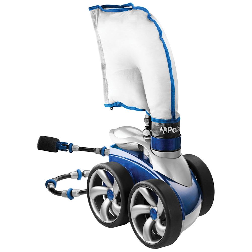 Polaris Vac-Sweep 3900 Sport Pressure-Side In-Ground Pool Cleaner, All-Wheel PosiDrive with Stainless Steel Chain, Dual Chamber SuperBag | F6