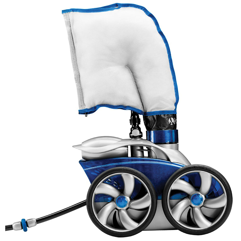 Polaris Vac-Sweep 3900 Sport Pressure-Side In-Ground Pool Cleaner, All-Wheel PosiDrive with Stainless Steel Chain, Dual Chamber SuperBag | F6 4