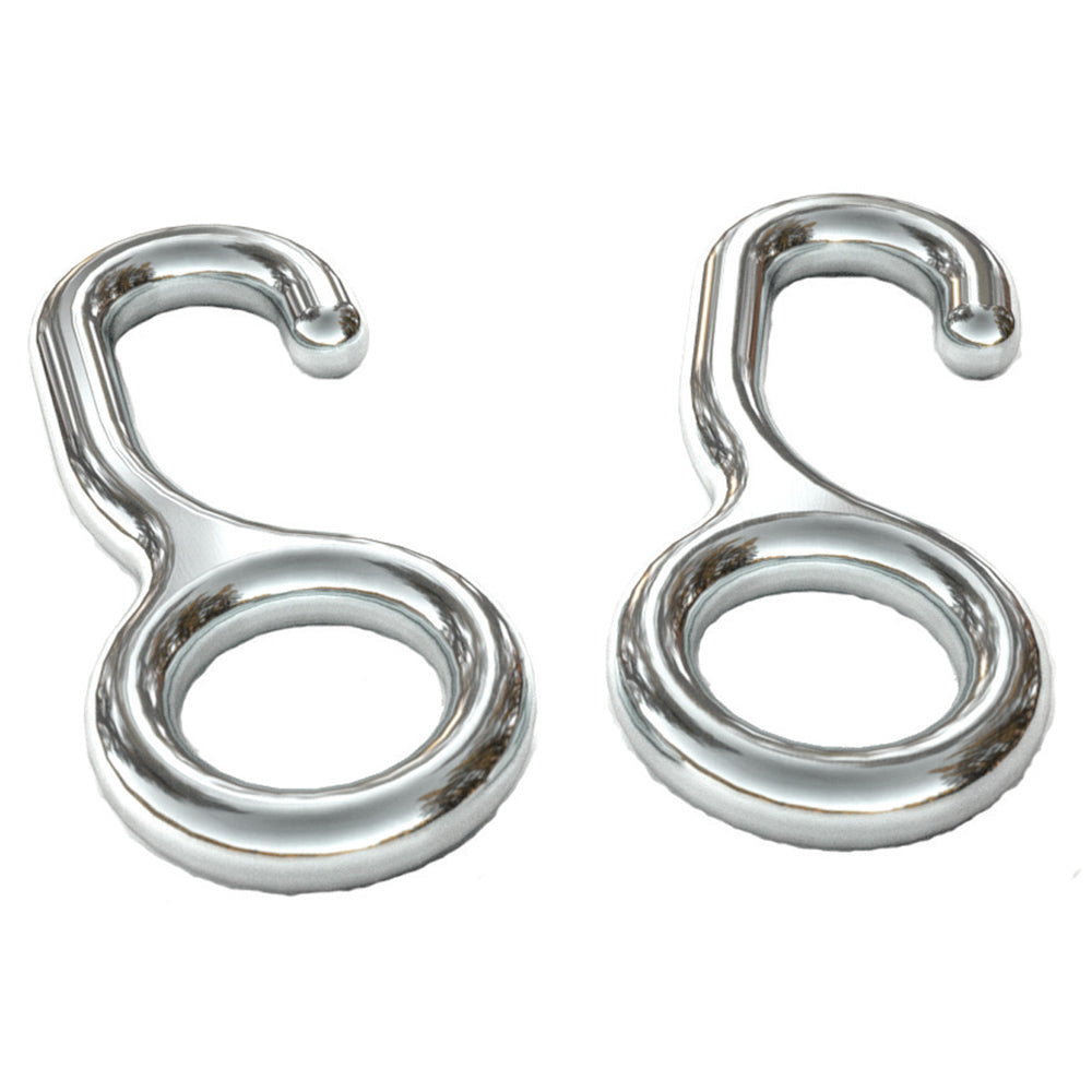 S-Hook, 3/4 Cpb (1Each) Cpb = Chrome Plated Brass | PH-56"