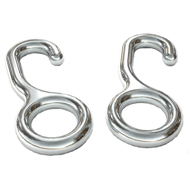 S-Hook, 3/4 Cpb (1Each) Cpb = Chrome Plated Brass | PH-56"