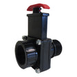 Praher Slide Valve 1.5 MPT X FPT Black | 151GMFT"