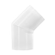 Elbow, 3/4 Slip White PVC Schedule 40 45 Degree"