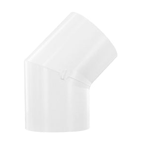 Elbow, 1-1/2 Slip White PVC Schedule 40 45 Degree"