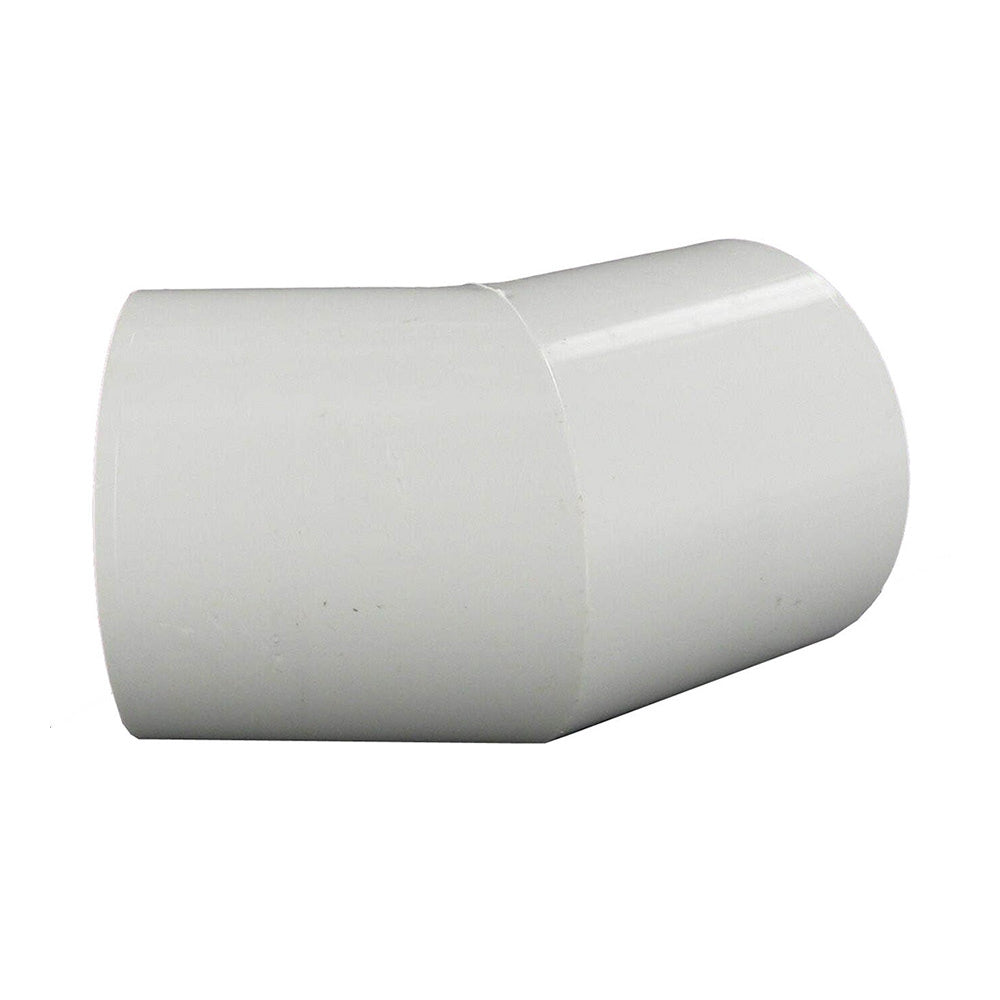 Elbow, 2 Slip White PVC Schedule 40 45 Degree"