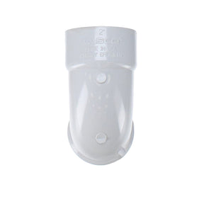 Street Elbow, 2 Spigot x Slip White PVC Schedule 40 90 Degree"