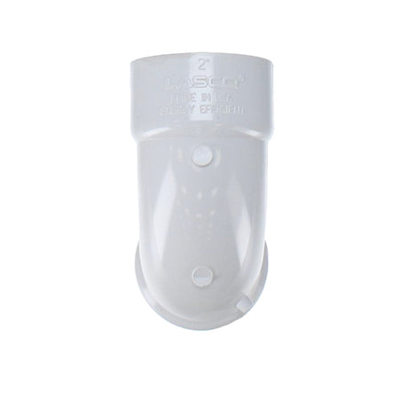 Street Elbow, 2 Spigot x Slip White PVC Schedule 40 90 Degree"