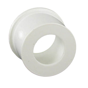 Reducing Bushing, 1-1/2 x 1 Spigot x Slip White PVC Schedule 40"