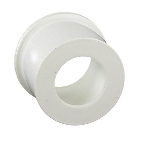Reducing Bushing, 1-1/2 x 1 Spigot x Slip White PVC Schedule 40"