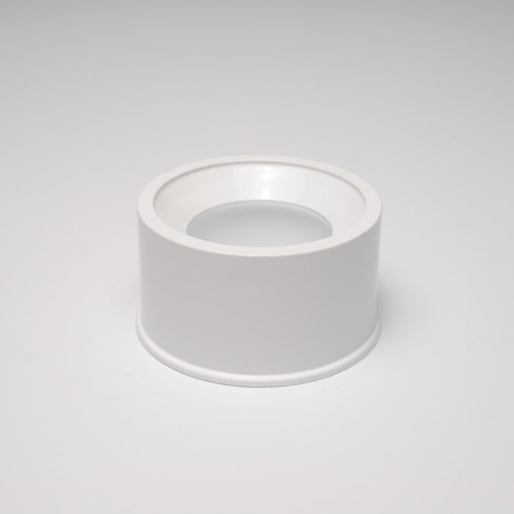 Reducing Bushing, 3 x 2 Spigot x Slip White PVC Schedule 40"