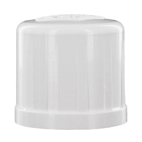 Cap, 3/4 Slip White PVC Schedule 40"