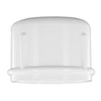 Cap, 1-1/2 Slip White PVC Schedule 40"