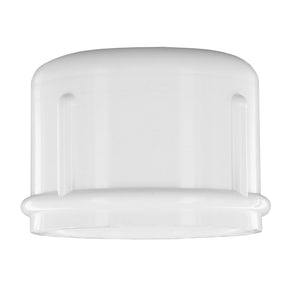 Cap, 1-1/2 Slip White PVC Schedule 40"