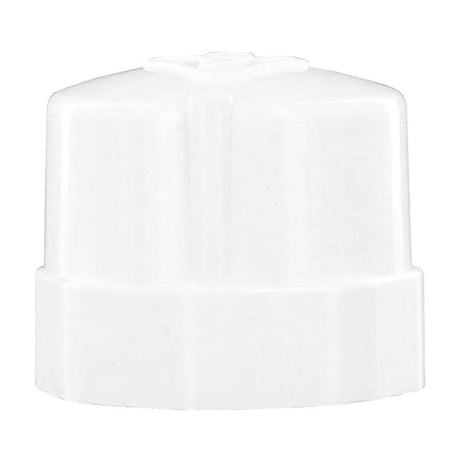 Cap, 1/2 FPT White PVC Schedule 40"