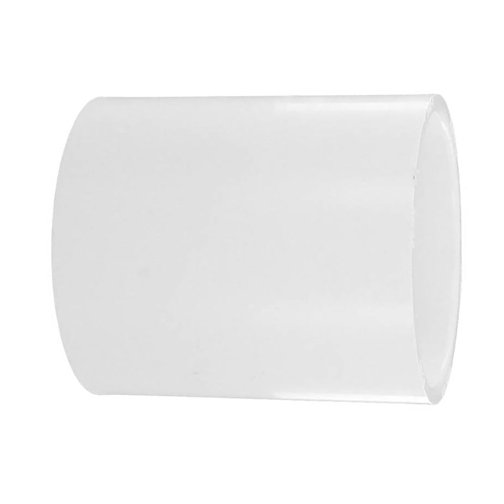 Coupling, 2 Slip White PVC Schedule 40"