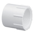 Adapter, 1-1/2 Slip x FPT White PVC Schedule 40"