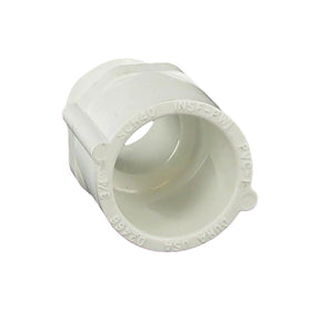 Adapter, 3/4 MPT x Slip White PVC Schedule 40"