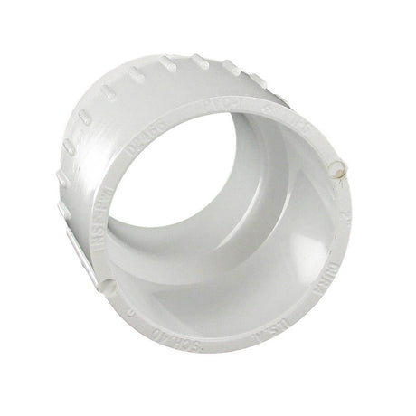 Adapter, 2 MPT x Slip White PVC Schedule 40"
