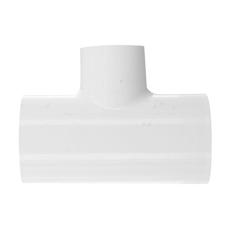 Reducing Tee, 1-1/2 x 1-1/2 x 1 Socket White PVC Schedule 40"