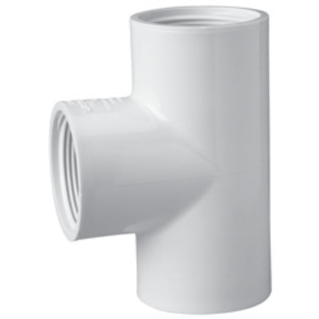 Tee, 1-1/2 FPT White PVC Schedule 40"