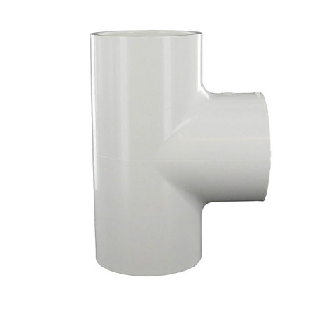 Tee, 2 Slip x Slip x FPT White PVC Schedule 40"