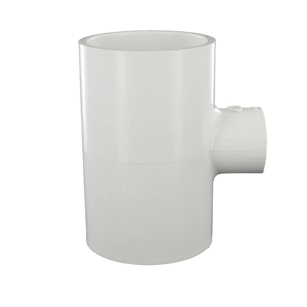 Reducing Tee, 2 x 2 x 3/4 Slip x Slip x FPT White PVC Schedule 40"