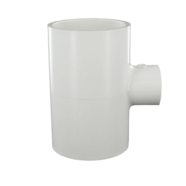 Reducing Tee, 2 x 2 x 3/4 Slip x Slip x FPT White PVC Schedule 40"