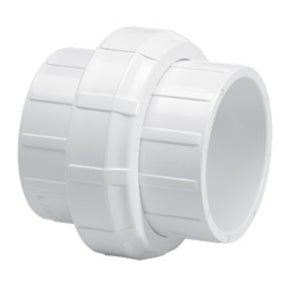 Union, 3 Slip White PVC Schedule 40 O-Ring Type"