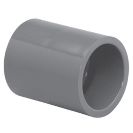 Coupling, 1-1/2 Slip Gray PVC Schedule 80"