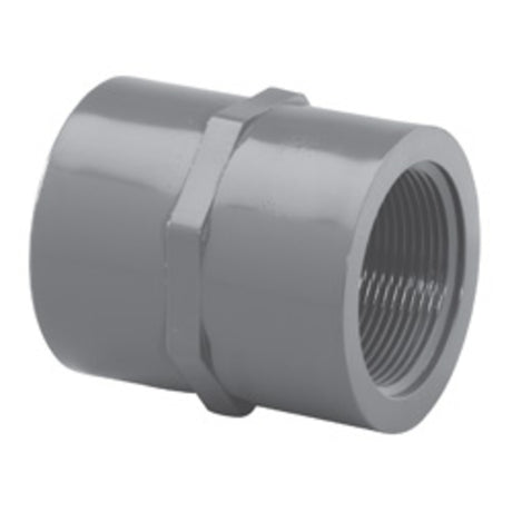 Adapter, 1-1/2 Slip x FPT Gray PVC Schedule 80"