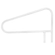 Saftron 52 Return To Deck Cross Braced Handrail Escutcheons Included White | Cbrtd-352-W"