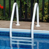Saftron 3 Tread In-Ground Ladder Gray | P-324-L3-G 2