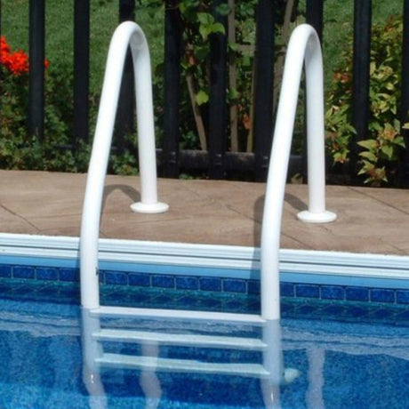 Saftron 3 Tread In-Ground Ladder Gray | P-324-L3-G 2