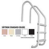 Saftron 3 Tread In-Ground Ladder Gray | P-324-L3-G 3