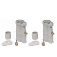 SR Smith Anchor Kit with 2 Universal Plastic Anchor and Escutcheons | 69-209-200-VB