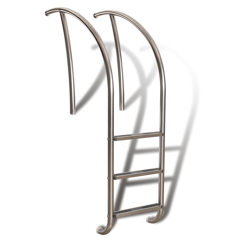 SR Smith 3 Tread Artisan Series Ladder Stainless Tread 304 Stainless .065 | ART-1003 2