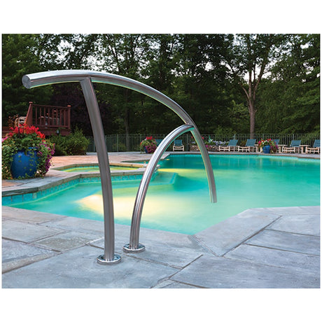SR Smith Artisan Deck Mounted Stair Rail Marine Grade .065 | Art-1004-Mg 2